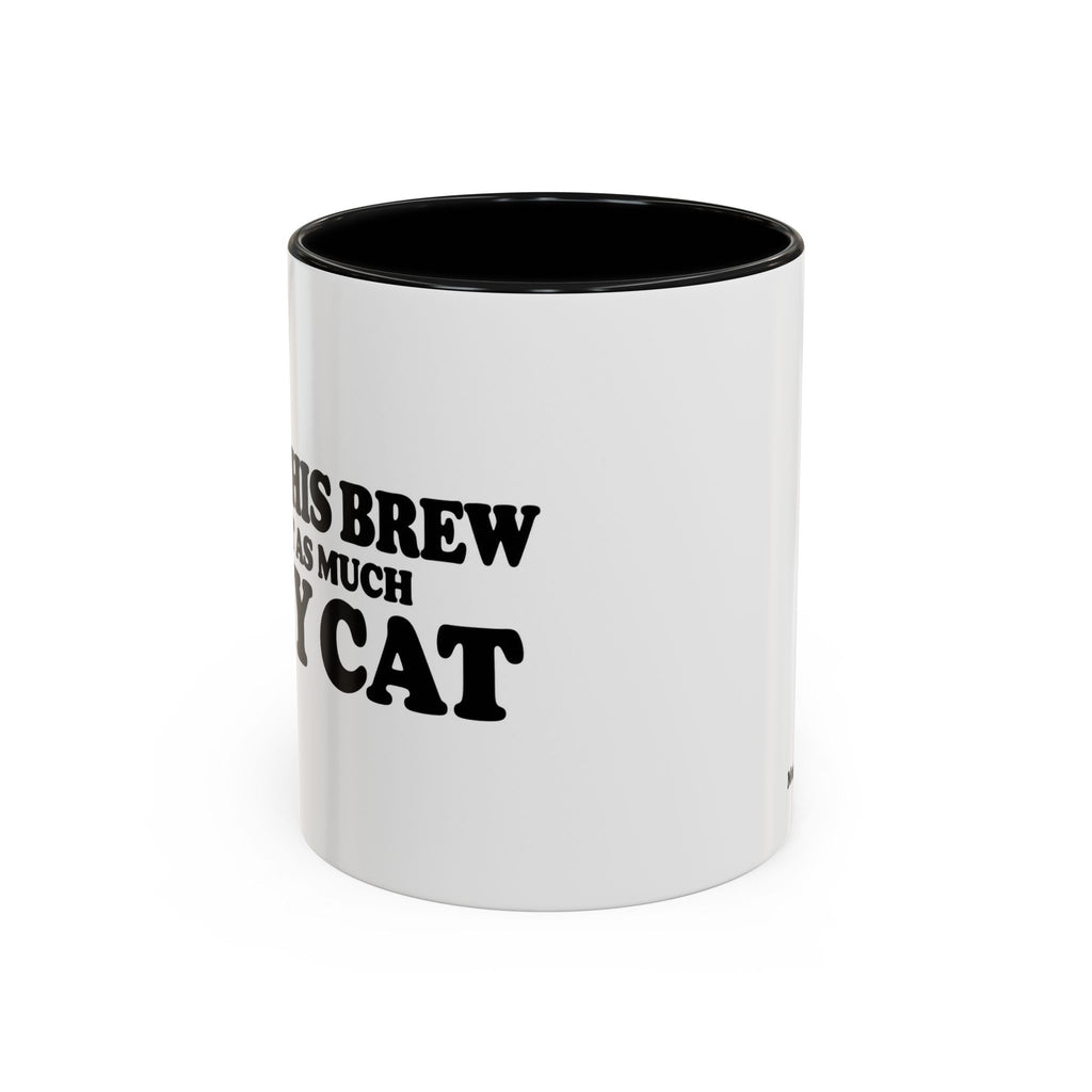 I Love This Brew Almost As Much As My Cat Mug