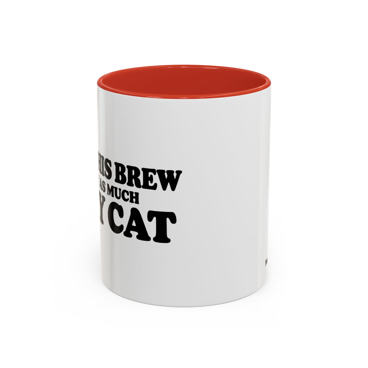 I Love This Brew Almost As Much As My Cat Mug