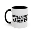 I Love This Brew Almost As Much As My Cat Mug